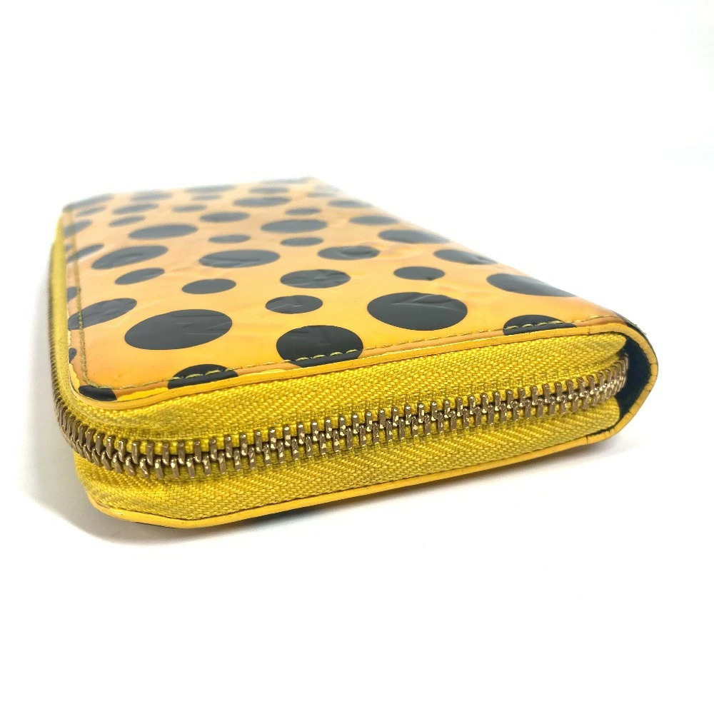 LOUIS VUITTON Yayoi Kusama Vernis Dot Infinity Zippy Wallet Long Round Zipper - Picture 5 of 8